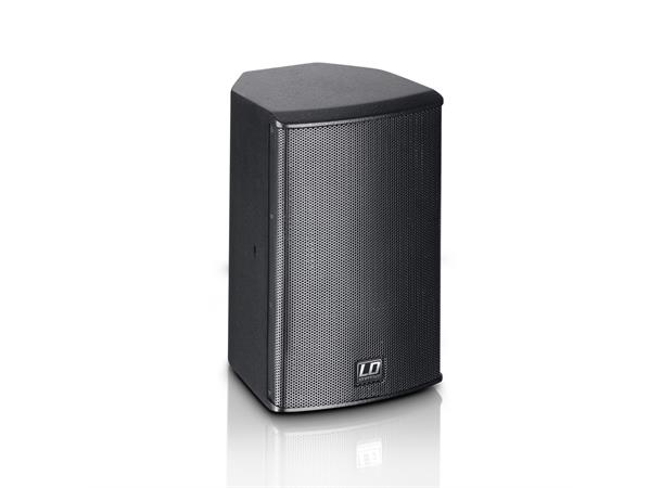 LD Høyttaler Vegg 80W Passiv 6.5" 2-veis 16 Ohm Sort (2 Stk)